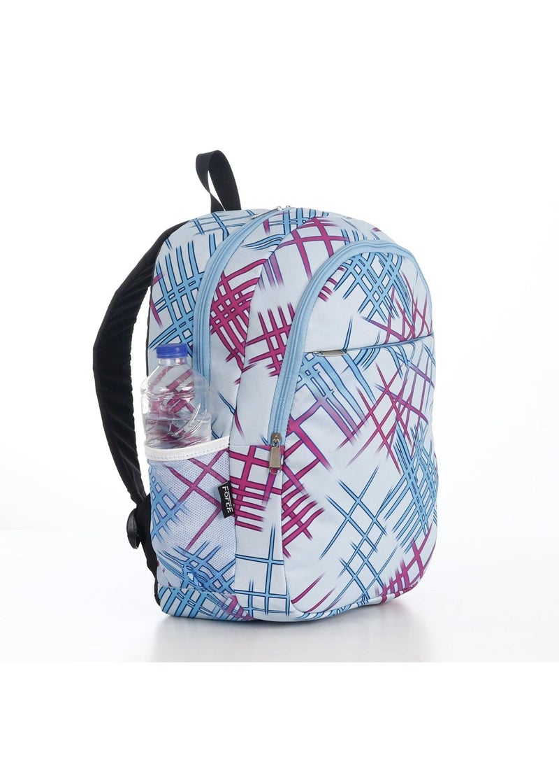 فورس حقيبة الظهر للجنسين من فورس - بنمط الأزرق والوردي - Image 4